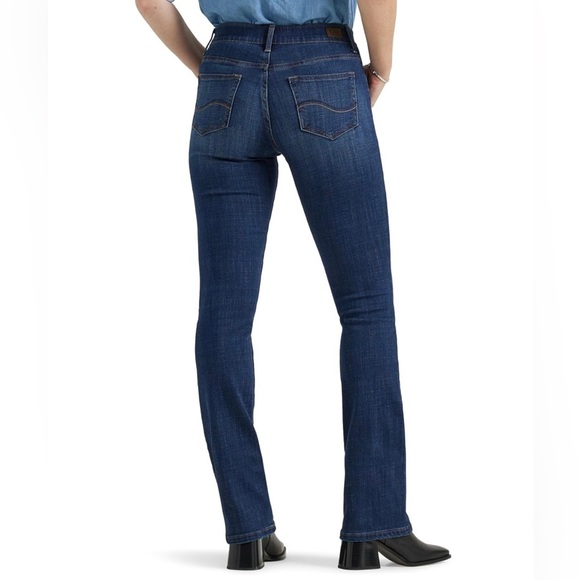 ($15) Lee Jeans Womens Curvy Bootcut, size: 6 Medium - Picture 2 of 8